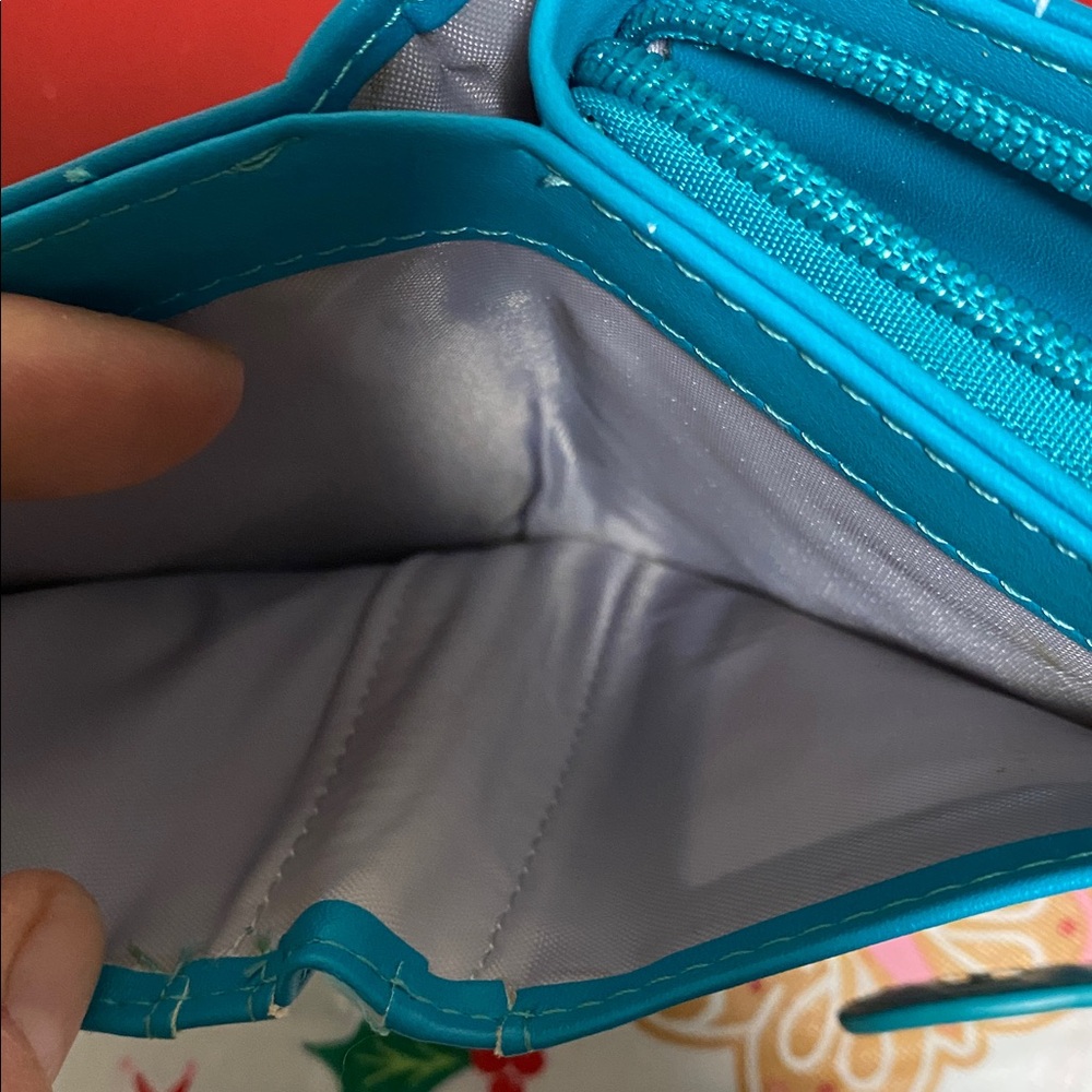 Shag Wear Cute Otter Blue Wallet, minimal wear - Picture 6 of 8